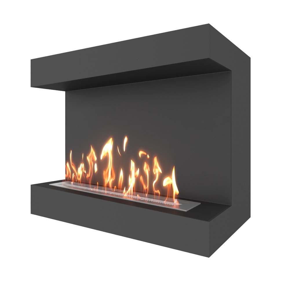 Биокамин фронтальный SteelHeat GRAND 900