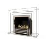 Биокамин в мраморном портале Firezo Avanti, стандарт фото 2