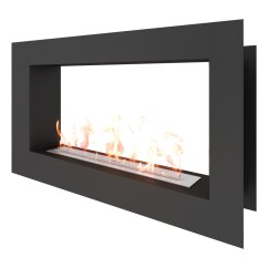 Биокамин сквозной SteelHeat GRAND 1100