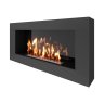 Биокамин SteelHeat WALL GRAND 1200 LITE черный фото 3