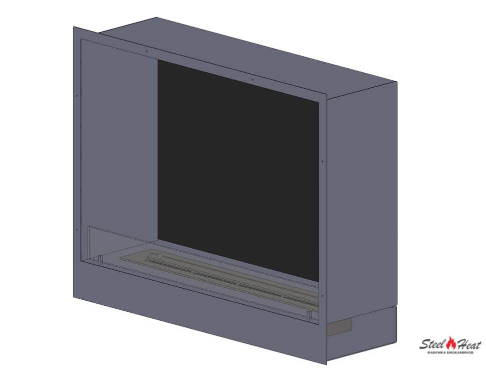 12676C Биокамин встраиваемый в портал на заказ