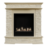Биокамин в портале Firezo Luzern, Слоновая кость, стандарт фото 1