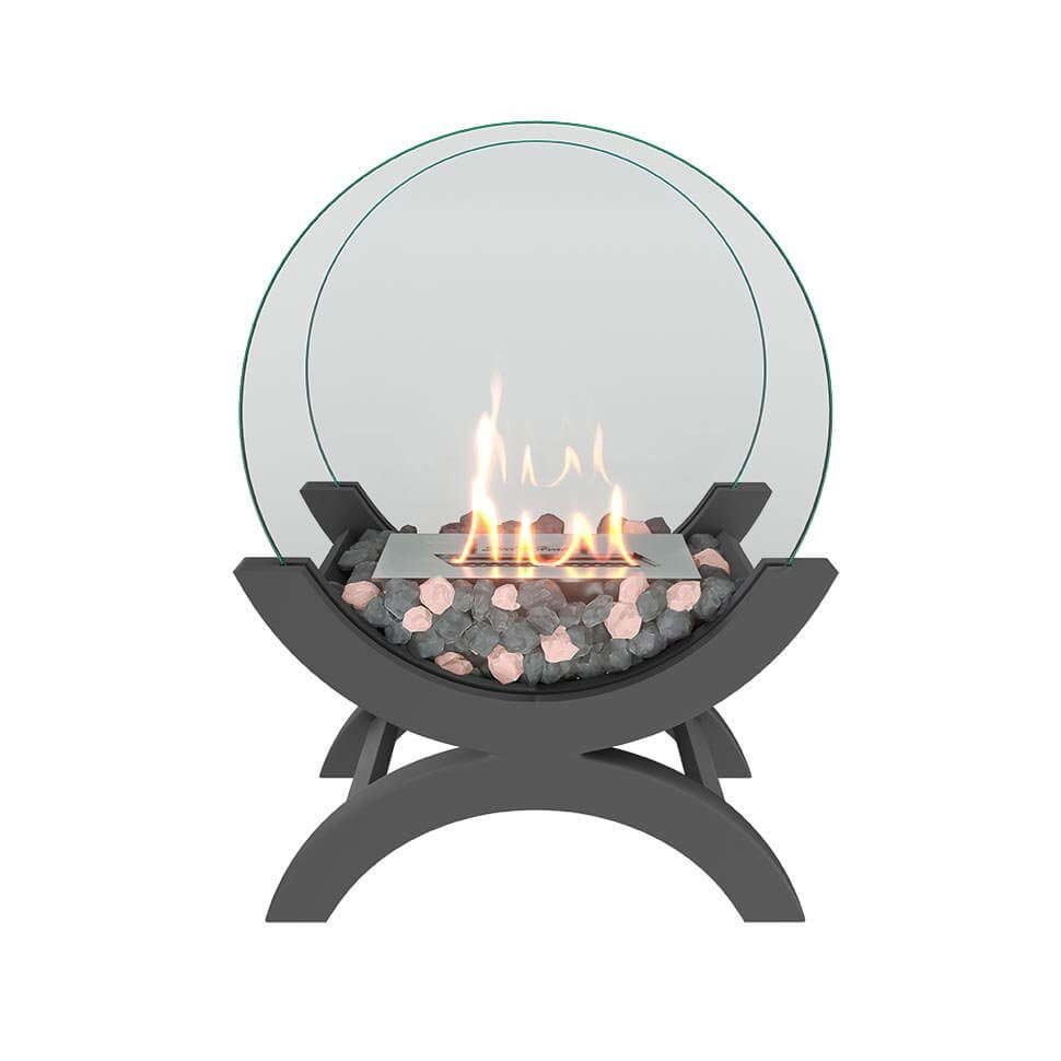 Биокамин IRIS MINI серый