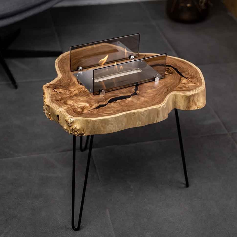 Биокамин в стол/столешницу Биокамин в стол/столешницу